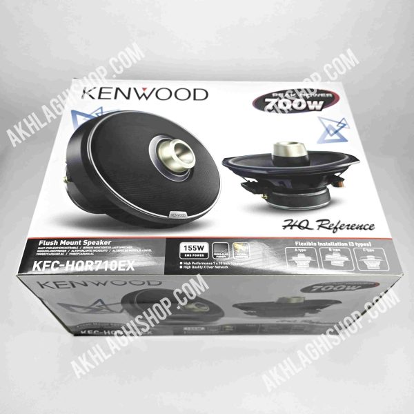 بلندگو بیضی خودرو مدل Kenwood KFC-HQR 710EX