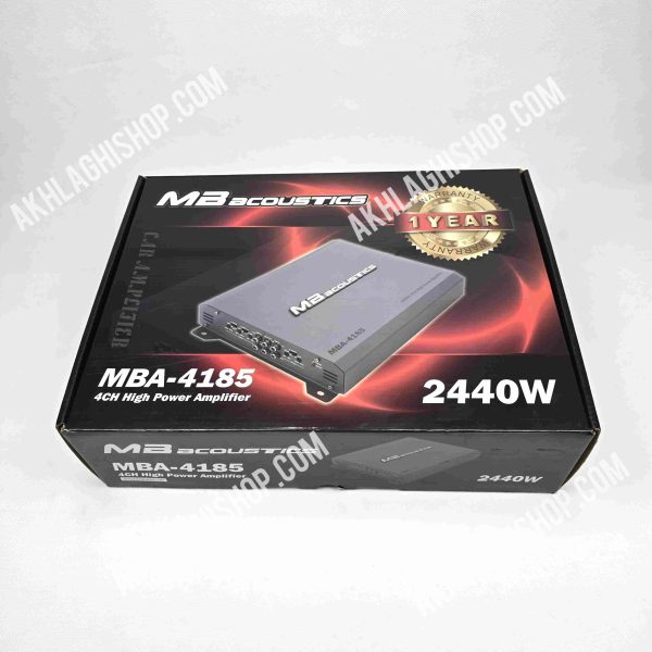 آمپلی فایر ام بی آکوستیک مدل MB Acoustics MBA-4185