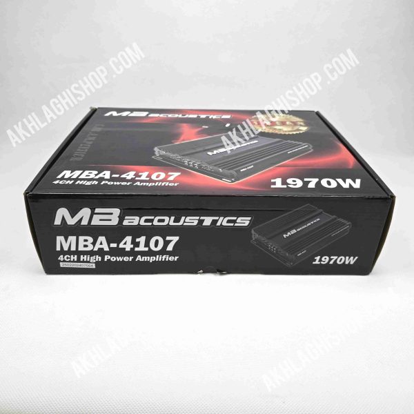 آمپلي فايرMBacoustics چهار كانال مدل MBA-4107 - Image 2