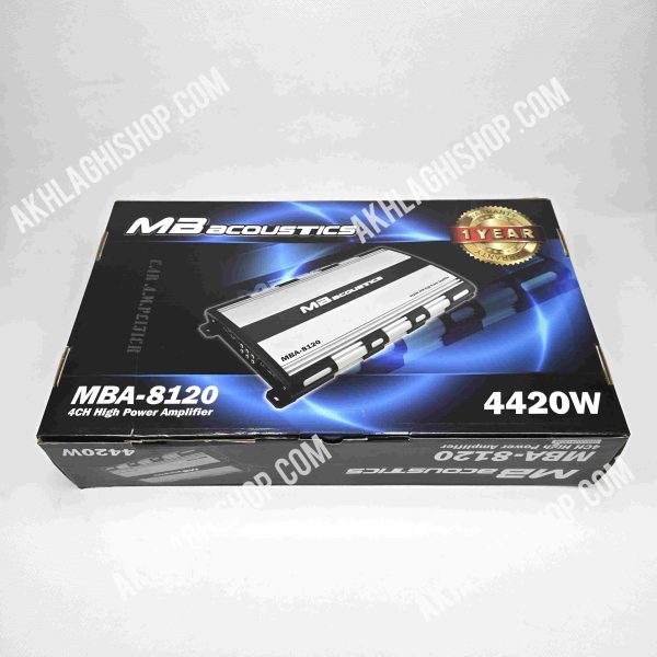 آمپلي فايرMBacoustics چهار كانال مدل 8120_MBA