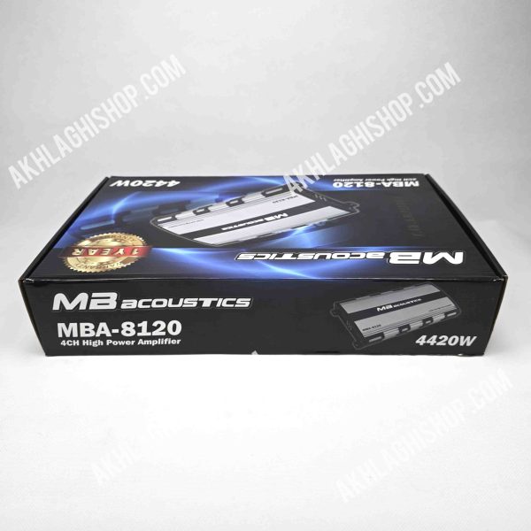 آمپلي فايرMBacoustics چهار كانال مدل 8120_MBA - Image 2