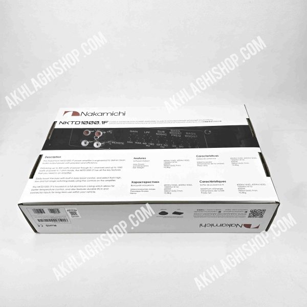 آمپلی فایر ناکامیچی Nakamichi NKTD1000.1F - Image 2
