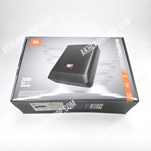 ساب باکس خودرو جی بی ال مدل BASSPRO NANO