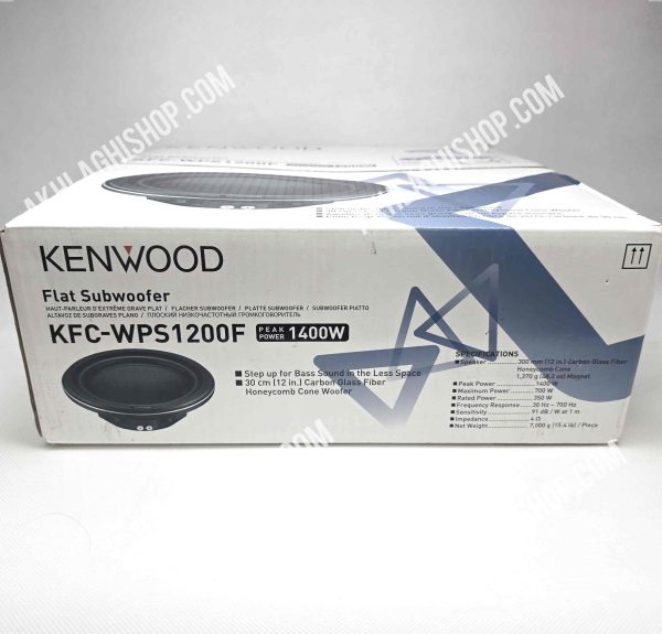 ساب ووفر ۱۲ اینچ کنوود مدل Kenwood KFC-WPS1200F - Image 2
