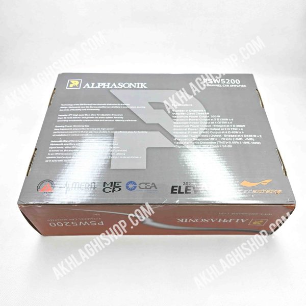 آمپلی فایر آلفاسونیک مدل PSW-5200 - Image 2