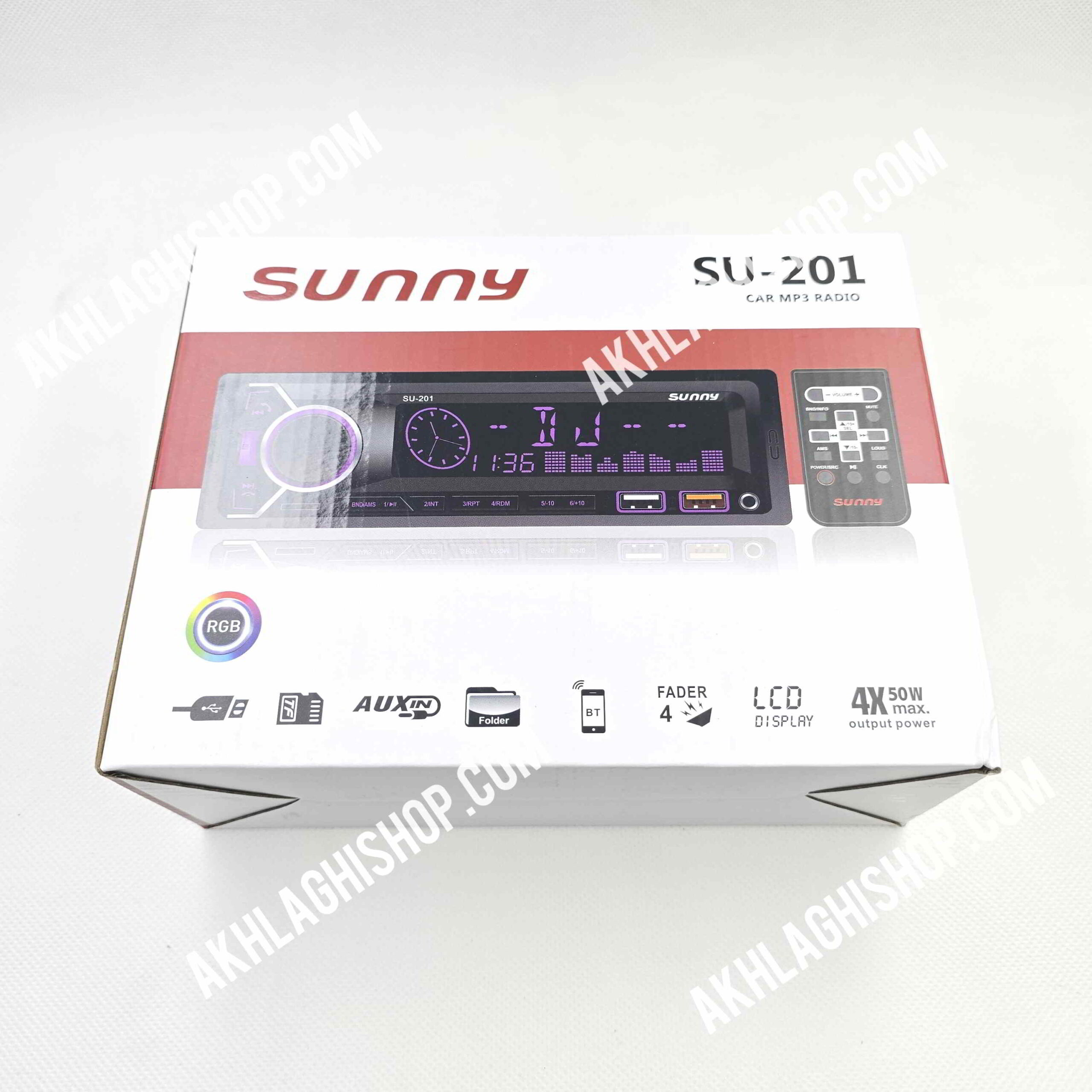 پخش سانی مدل SU-201 پنل ثابت