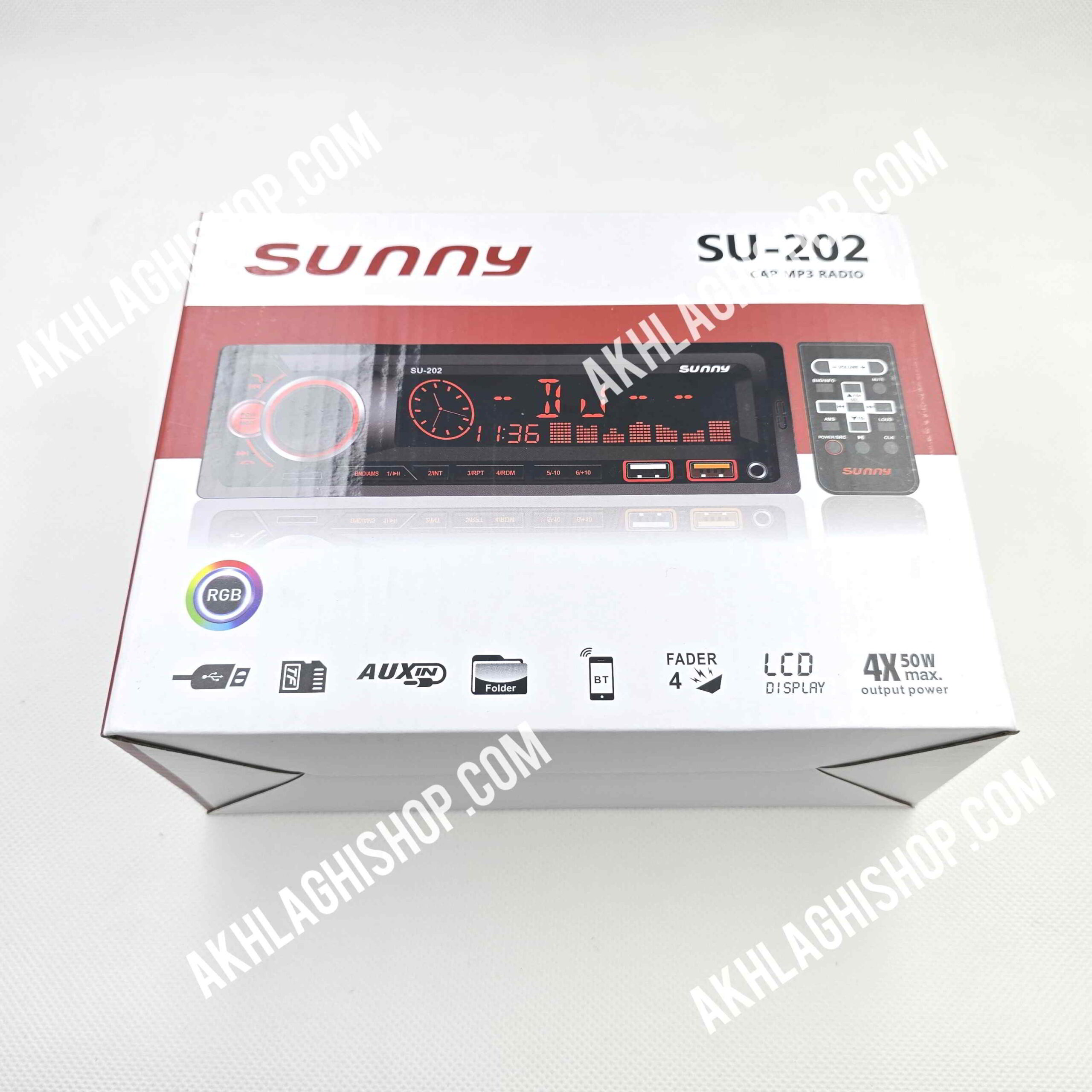 پخش سانی مدل SU-202 پنل ثابت