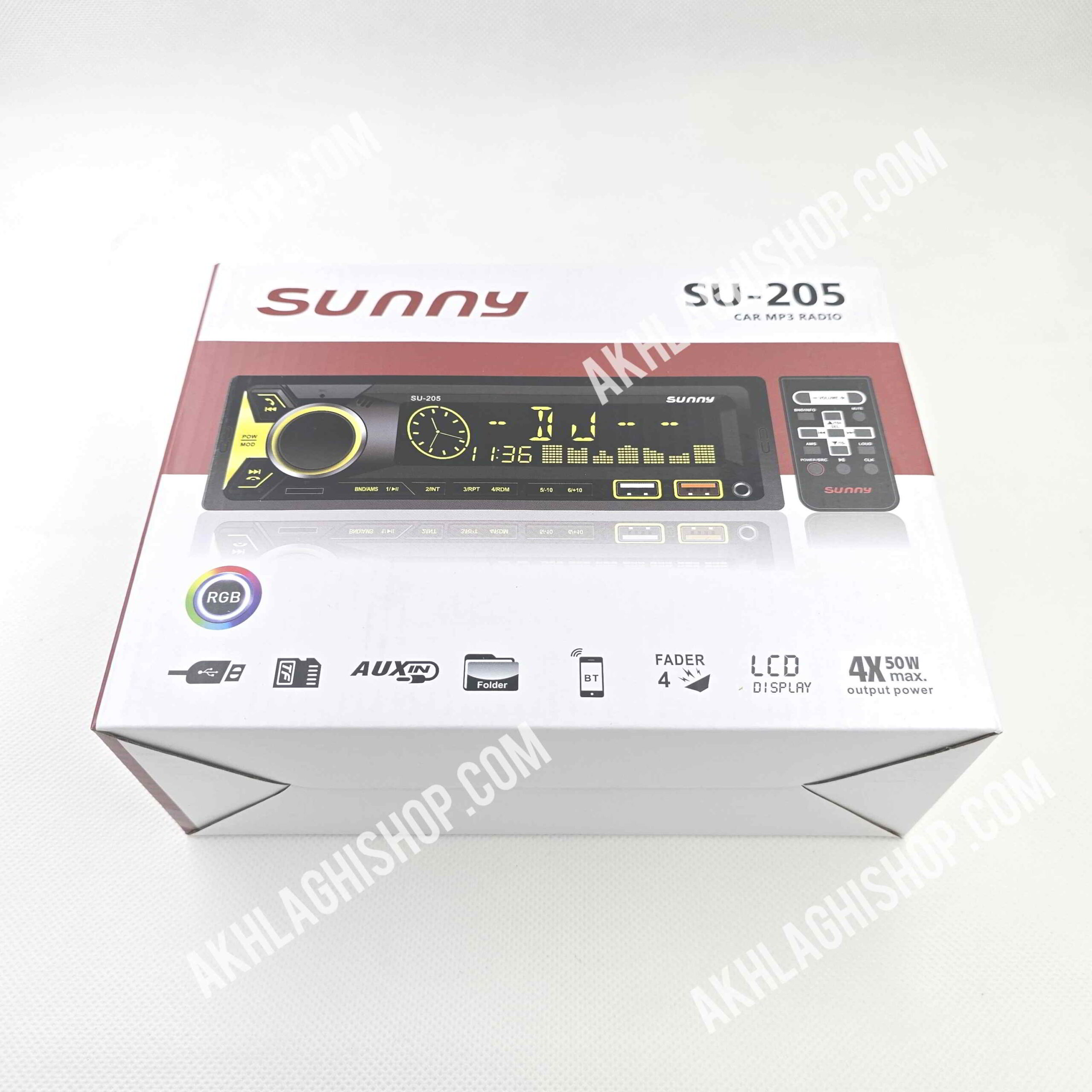 پخش سانی مدل SU-205 پنل ثابت