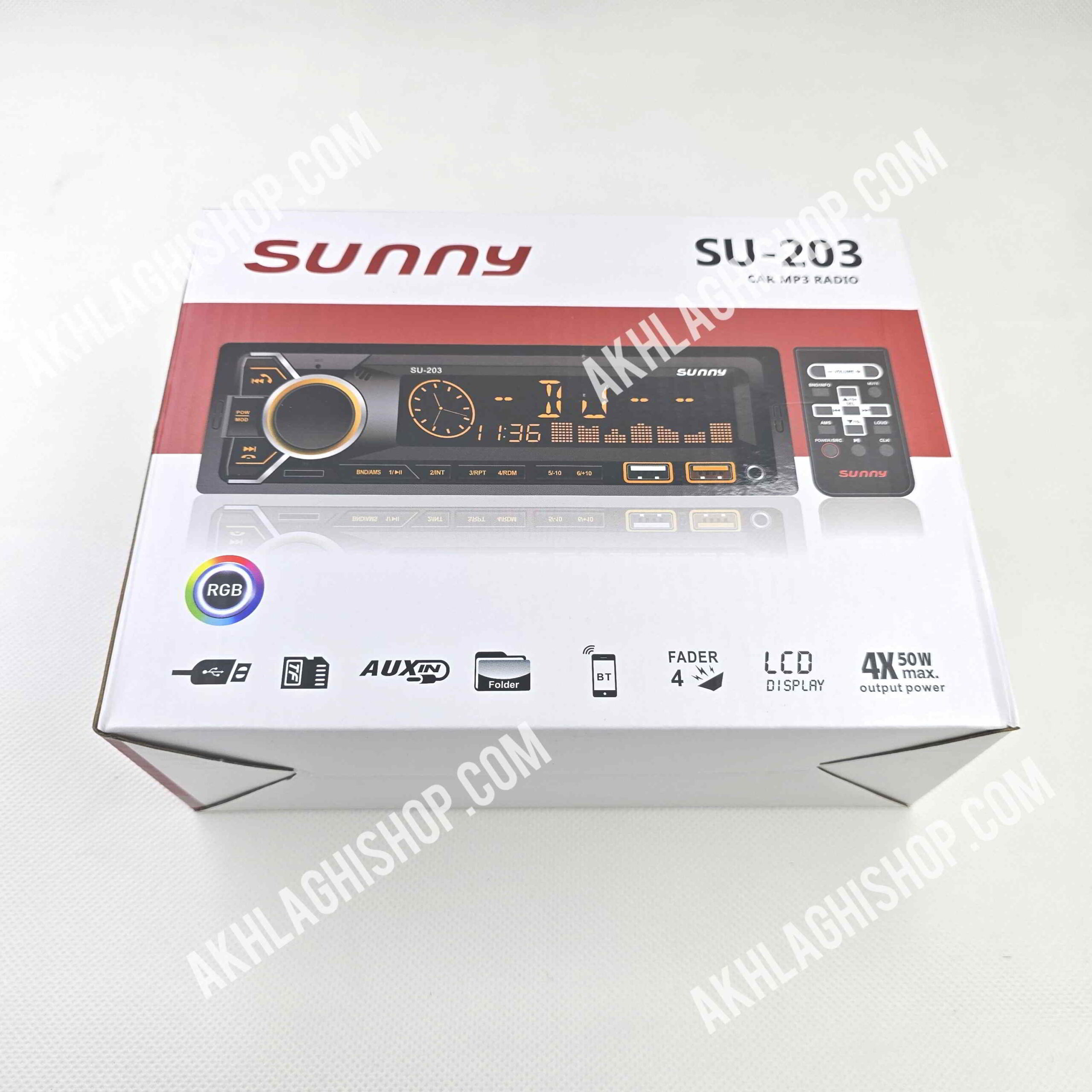 پخش سانی مدل SU-203 پنل ثابت