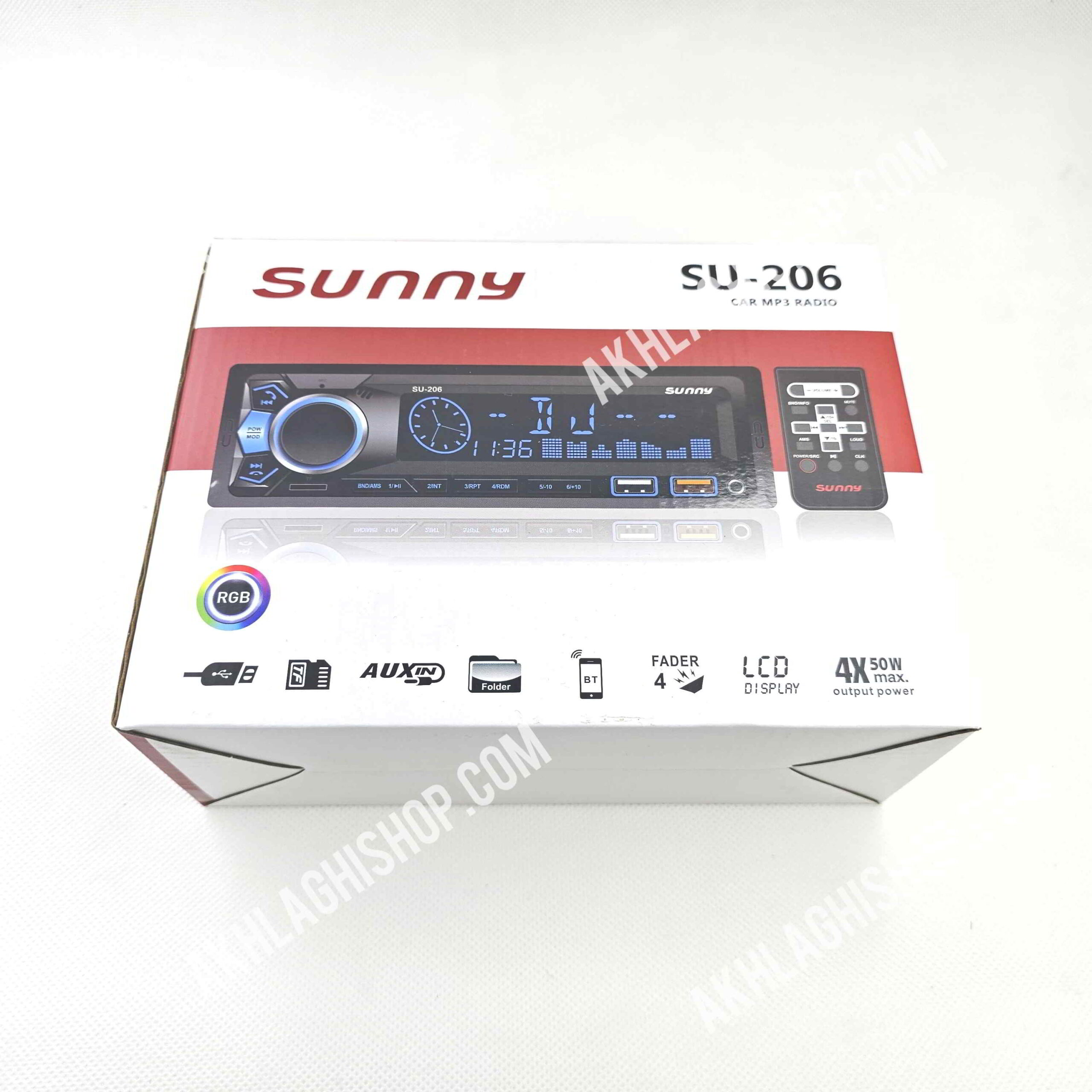 پخش سانی مدل SU-206 پنل ثابت